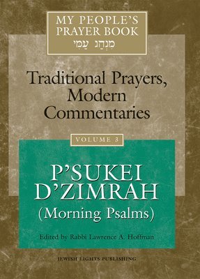 bokomslag My People's Prayer Book Vol 3