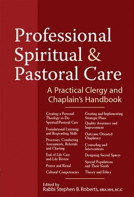 Rabbi Stephen B. Roberts - Professional Spiritual & Pastoral Care, Häftad