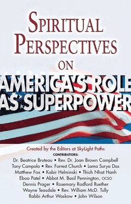 bokomslag Spiritual Perspectives on America's Role as a Superpower