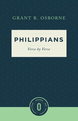 bokomslag Philippians Verse by Verse