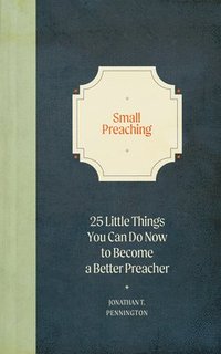 bokomslag Small Preaching