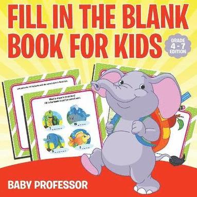 bokomslag Fill in the Blank Book for Kids Grade 1 Edition