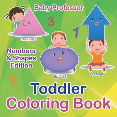bokomslag Toddler Coloring Book Numbers & Shapes Edition