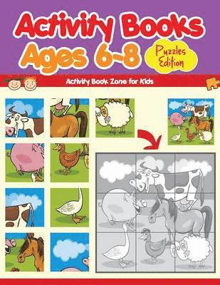 Activity Books Ages 6-8 Puzzles Edition