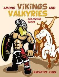 bokomslag Among Vikings and Valkyries Coloring Book