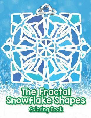 Fractal Snowflake Shapes Coloring Book