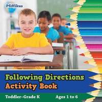 bokomslag Following Directions Activity Book Toddler-Grade K - Ages 1 to 6