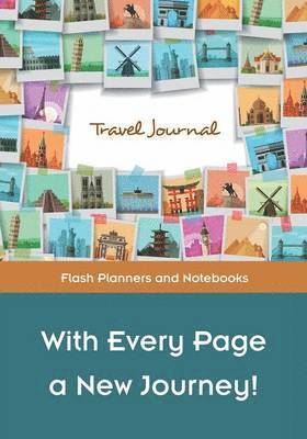 bokomslag With Every Page a New Journey! Travel Journal