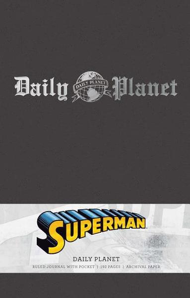 bokomslag Superman: Daily Planet Hardcover Ruled Journal
