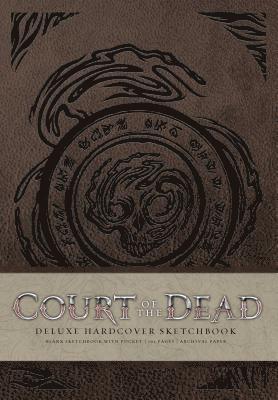 bokomslag Court of the Dead Hardcover Blank Sketchbook