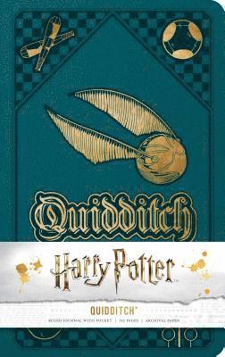 bokomslag Harry Potter: Quidditch Hardcover Ruled Journal