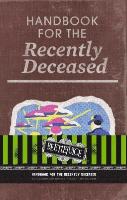 bokomslag Beetlejuice: Handbook for the Recently Deceased Hardcover Ruled Journal