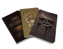 Harry Potter: Diagon Alley Pocket Notebook Collection (Set of 3) 1