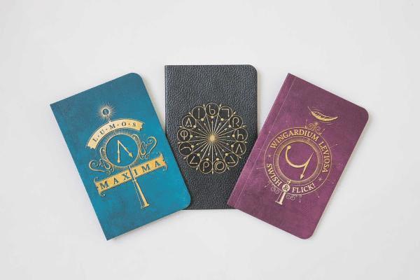 Harry Potter: Spells Pocket Notebook Collection (Set of 3) 1