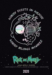 bokomslag Rick and Morty 2020 Weekly Planner