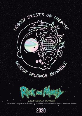 bokomslag Rick and Morty 2020 Weekly Planner