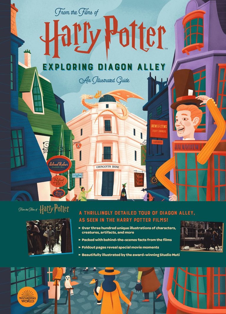 Scott Campbell, Studio Muti, Jody Revenson - Harry Potter: Exploring Diagon Alley, Inbunden