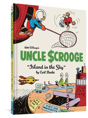 Carl Barks - Walt Disney's Uncle Scrooge Island in the Sky: The Complete Carl Barks Disney Library Vol. 24, Inbunden