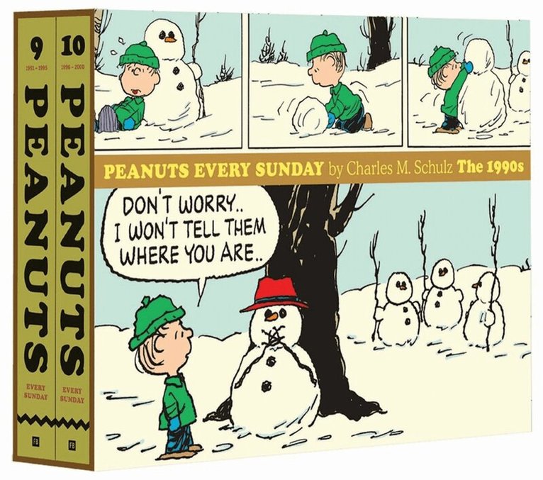 Charles M Schulz, Charles M. Schulz - Peanuts Every Sunday: The 1990's Gift Box Set, Inbunden