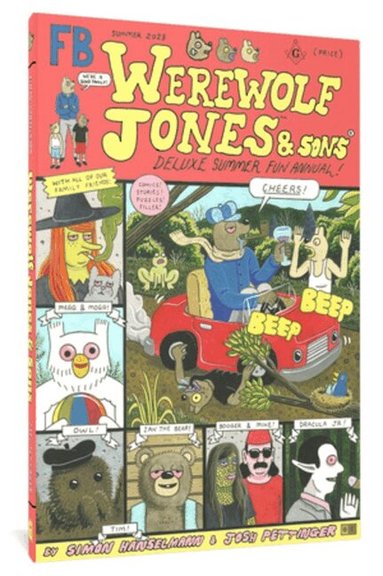 Simon Hanselmann, Josh Pettinger - Werewolf Jones & Sons Deluxe Summer Fun Annual, Inbunden
