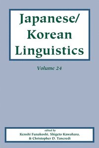 bokomslag Japanese/Korean Linguistics, Volume 24