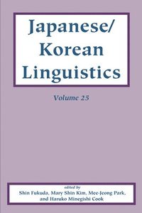bokomslag Japanese/Korean Linguistics, Volume 25