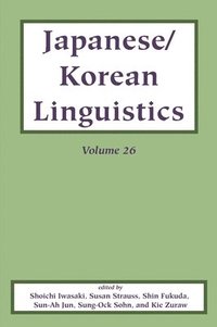 bokomslag Japanese/Korean Linguistics, Vol. 26