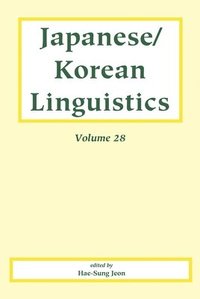 bokomslag Japanese/Korean Linguistics, Volume 28