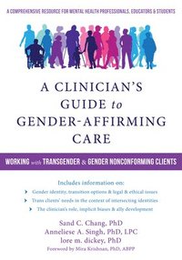 bokomslag A Clinician's Guide to Gender-Affirming Care