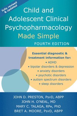 bokomslag Child and Adolescent Clinical Psychopharmacology Made Simple