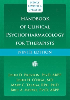 bokomslag Handbook of Clinical Psychopharmacology for Therapists (Ninth Edition)