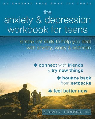 bokomslag Anxiety and Depression Workbook for Teens