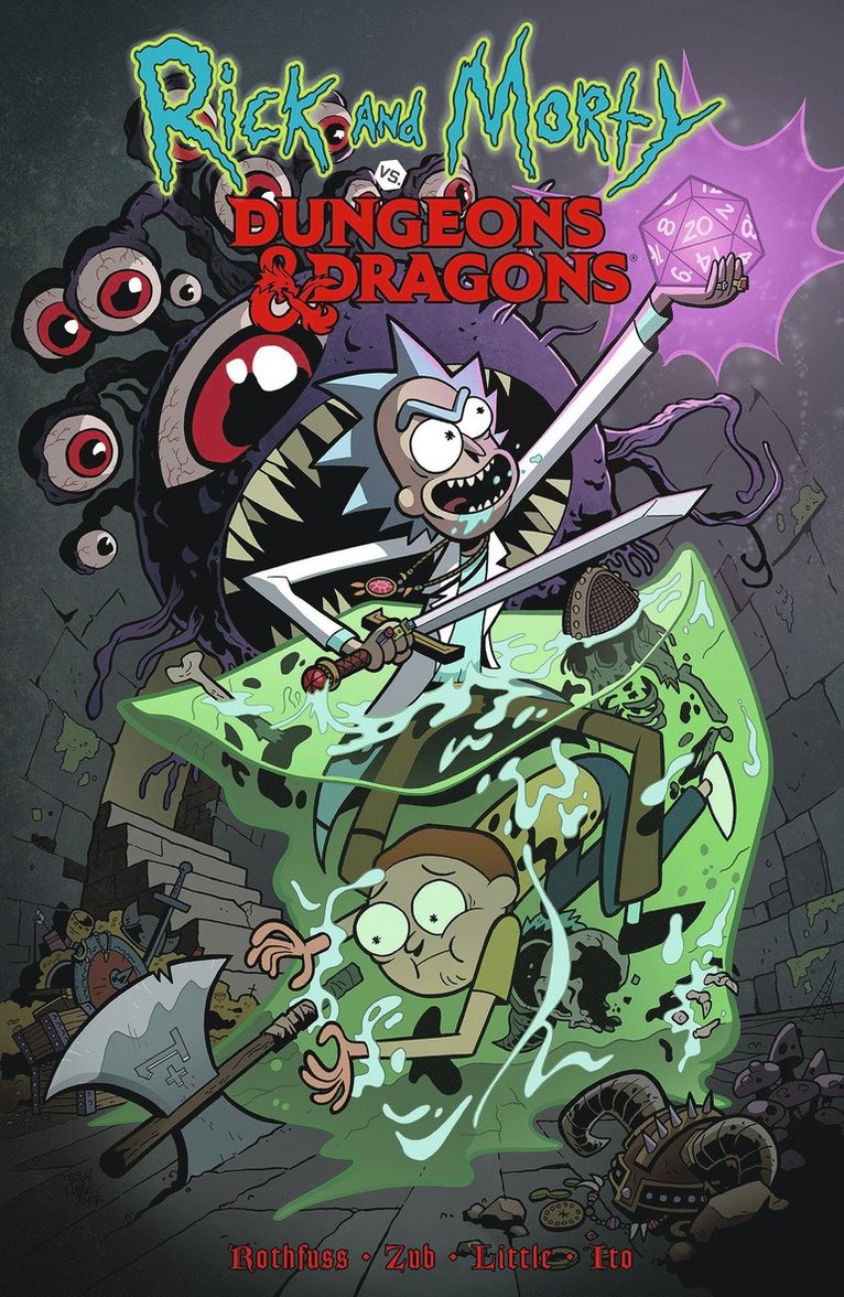 Patrick Rothfuss, Jim Zub - Rick and Morty vs. Dungeons & Dragons, Häftad