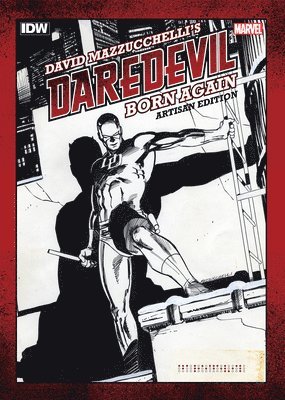 bokomslag David Mazzucchelli's Daredevil Born Again Artisan Edition