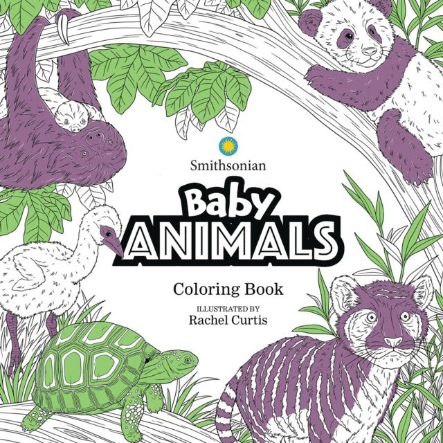 Baby Animals: A Smithsonian Coloring Book 1