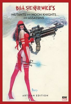Bill Sienkiewicz - Bill Sienkiewicz's Mutants and Moon Knights and Assassins Artisan Edition, Häftad