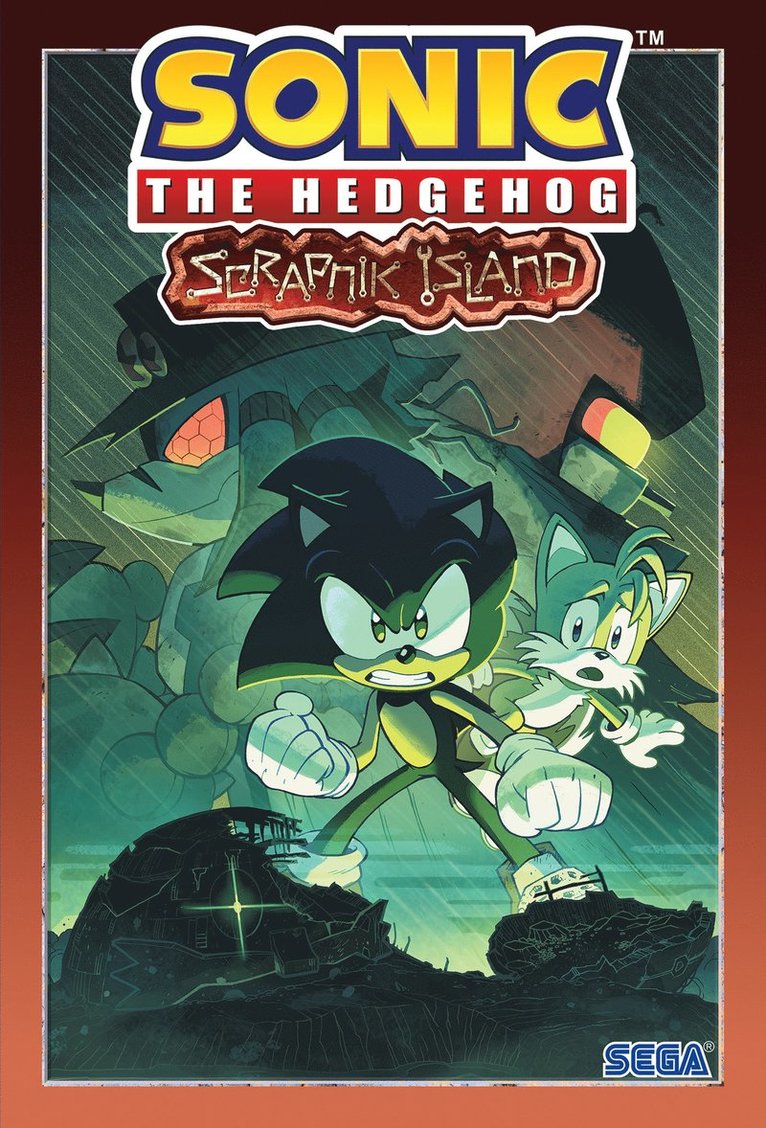 Daniel Barnes, Jack Lawrence - Sonic the Hedgehog: Scrapnik Island, Häftad