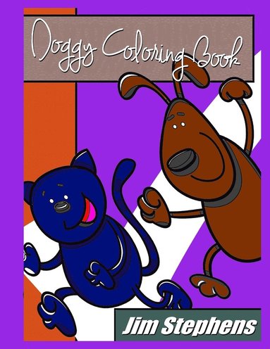 bokomslag Doggy Coloring Book