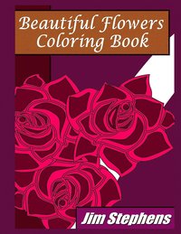 bokomslag Beautiful Flowers Coloring Book