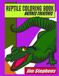 bokomslag Reptile Coloring Book