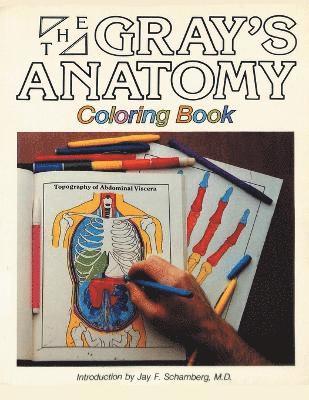 bokomslag Gray's Anatomy Coloring Book