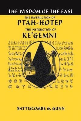 Battiscombe G Gunn, Battiscombe G. Gunn - Teachings of Ptahhotep, Häftad