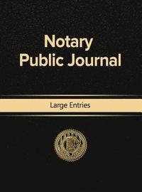 bokomslag Notary Public Journal Large Entries