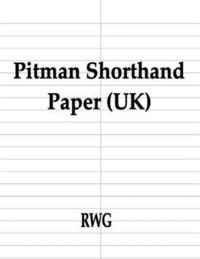 bokomslag Pitman Shorthand Paper (UK)