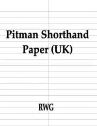 bokomslag Pitman Shorthand Paper (UK)