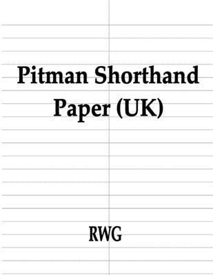 bokomslag Pitman Shorthand Paper (UK)