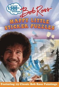 bokomslag Bob Ross Happy Little Sticker Puzzles
