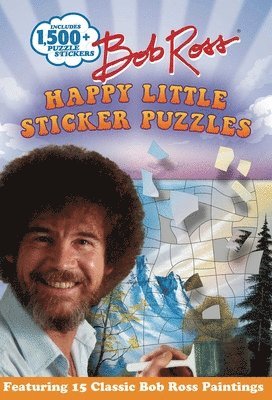 Gina Gold - Bob Ross Happy Little Sticker Puzzles, Häftad