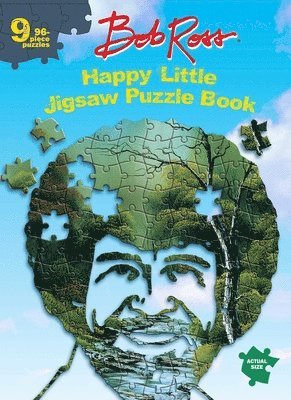 Bob Ross Happy Little Jigsaw Puzzle Book 1
