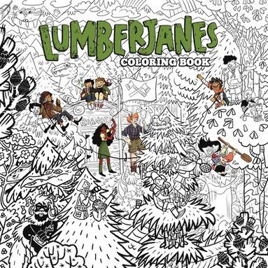 Lumberjanes Coloring Book, Häftad